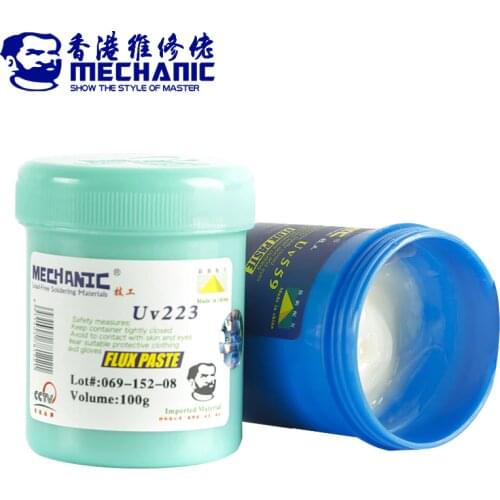 100g BGA Solder Flux Paste Lead-free Environmental Protection No-clean Welding Flux Grease for BGA PCB SMD Rework Repair Tools