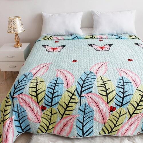 Drop Shipping Summer Quilt Bedspreads Quilted Bed Cover for Mattress Comforter Coverlet Bedspread Blanket