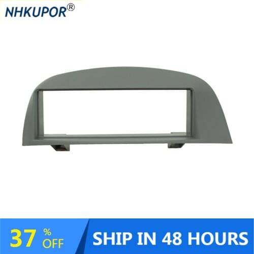 11-056 Single Din Car Radio Fascia for FIAT Siena/Palio 1996-2004/Albea/ Weekend Stereo Fascia Dash Trim Installation Frame Kit