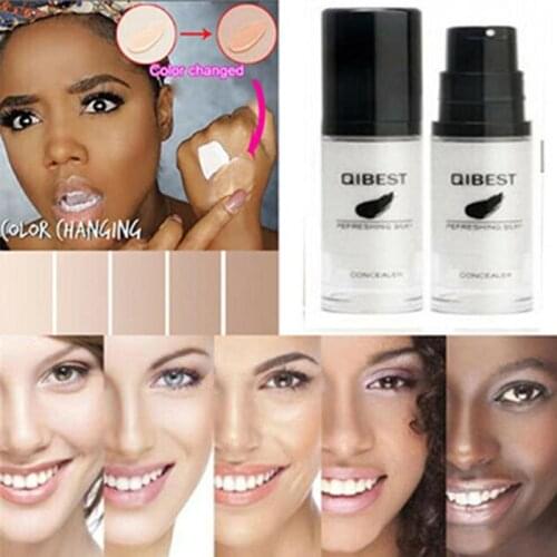 Liquid Foundation Oil-control Concealer Cream Makeup Long Makeup Nude Hydrating Foundation Lasting Base L9W7