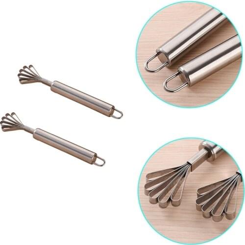 1PC Stainless Steel Coconut Shaving Knife Multifunction Fish Scales Scraper Scaler Remover Grater Scraping Tools Kitchen Gadget