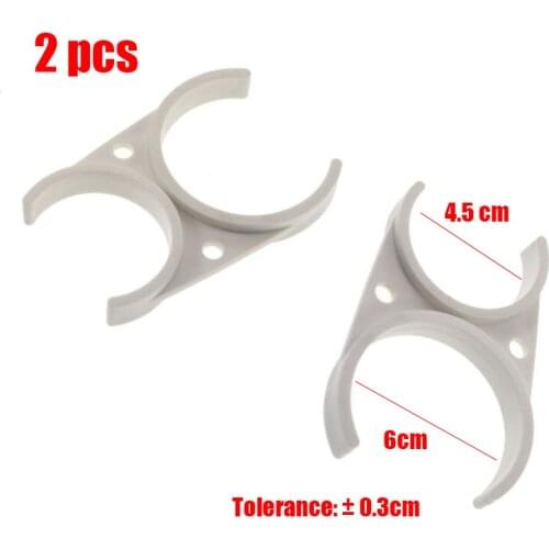 2PCS Water Filter Parts T33 Accessory for 5 stage RO Water Water Treatment Double Clip Membrane Housing Clip Like T33 Filter