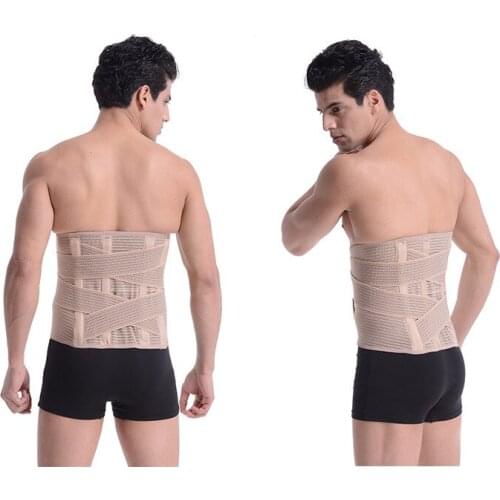 Free shipping 2pieces package the new waist suport waist plate of lumbar disc herniation muscle strain massage belt breathable