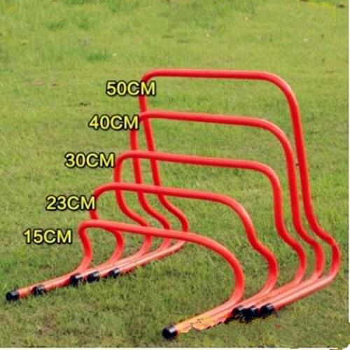 Soccer Hurdle Football Traning Barrier Frame Height Adjustable 15/30cm Football Soccer Speed Agility Hurdle Training Equipment