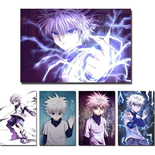 Hunter x Hunter Japan Anime Poster Gon Killua Leorio Kurapika Hisoka Machi Kulolo For Wall Pictures Room Decoration-004