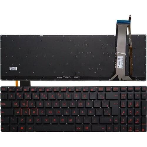 FOR ASUS ZX70 ZX70VW G58 G58JM G58JW G58VW Brazilian/German/Italian/Portuguese/Swiss/Turkish laptop backlit keyboard