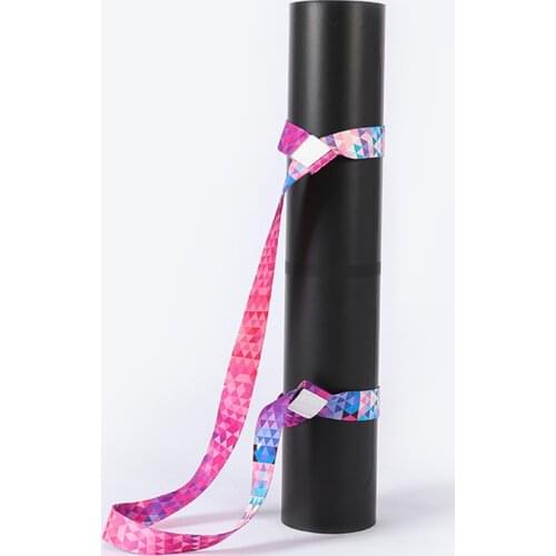 Yoga Mat Carry Strap Adjustable Shoulder Strap for Yoga Mat Sling Pilates Exercise Fitness Elastic Yoga Belt