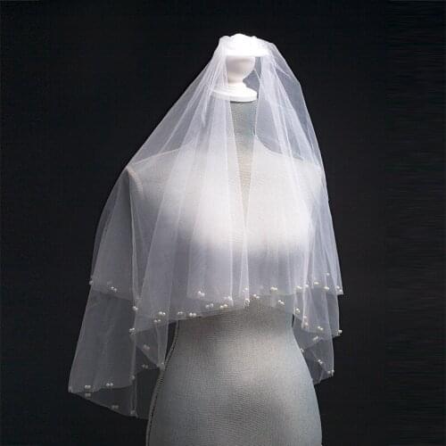 Wedding Short Veils L&P DQL Studio China
