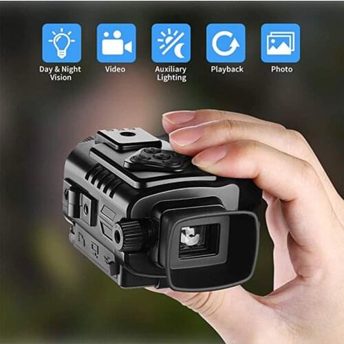 ZIYOUHU Pocket Sized HD Digital Night Vision Monocular Infrared Camera Video Image Records Night Vision Scope for Hunting