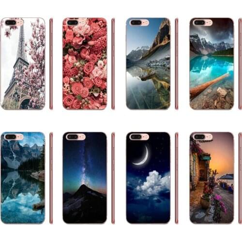 Soft Phone Cases Covers For Samsung Galaxy S20 S10 S9 S8 Plus A50 A70 A40 A30 A20 A10 A50S A70S A10S Natural Scenery Luxury