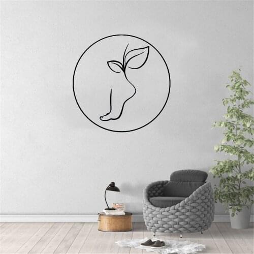 Pedicure Health Feet Wall Sticker Decal Spa Sticker Spa Relax Foot Massage Room Wall Decoration vinyl ov89