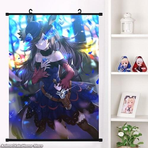 NEW Anime Pretty Derby Taiki Shuttle Tokai Teio Maruzensky Daiwa Scarlet Wall Scroll Girls Persona Print Poster Decor Art Gift
