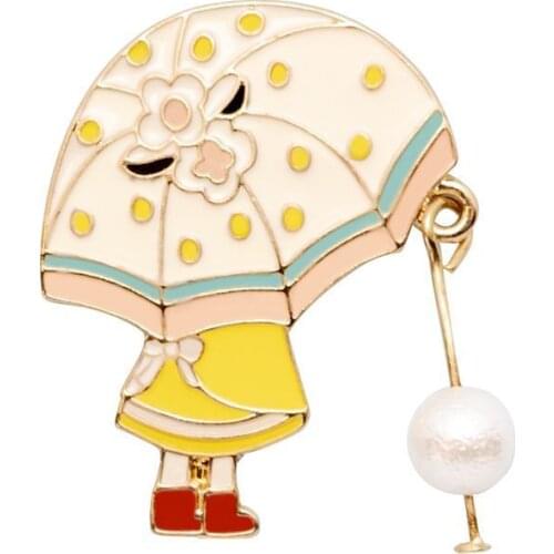 Броши девочка на одежду OTOKODESIGN China At AliExpress