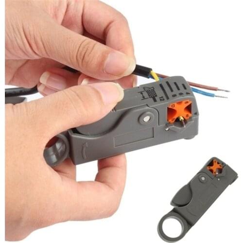 Practical Automatic Double Blades stripping pliers wire stripper Cutter Wire Cable Tools