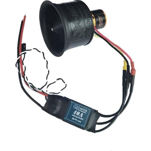 1Set QX-MOTOR 12 blades With Ducted fan CW CCW 50mm EDF Spare parts