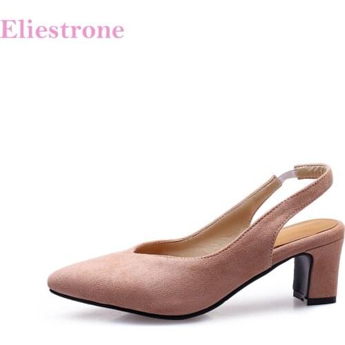 Sale Brand New Comfortable Pink Black Women Nude Sandals High Heels Lady Nude Shoes BK98 Plus Big Small Size 3 12 30 43 48