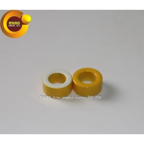 T80-26B Soft magnetic materials, magnetic ring, inductive magnetic core, iron powder core
