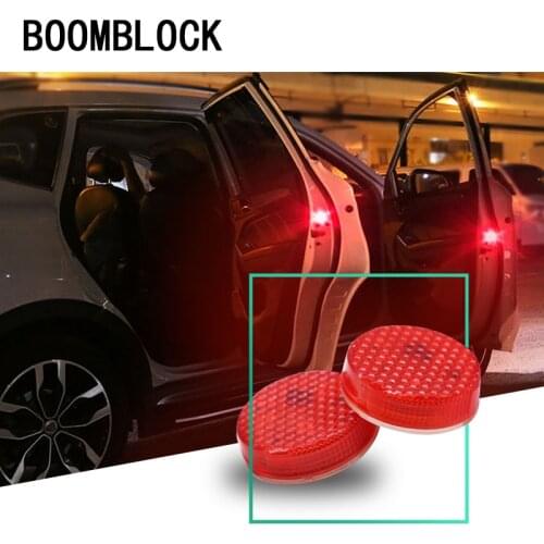 Universal Auto Car Stickers For Citroen C5 Xsara picasso berlingo Hyundai I30 IX35 Accent Seat Leon Strobe Warming Lights 5 LED