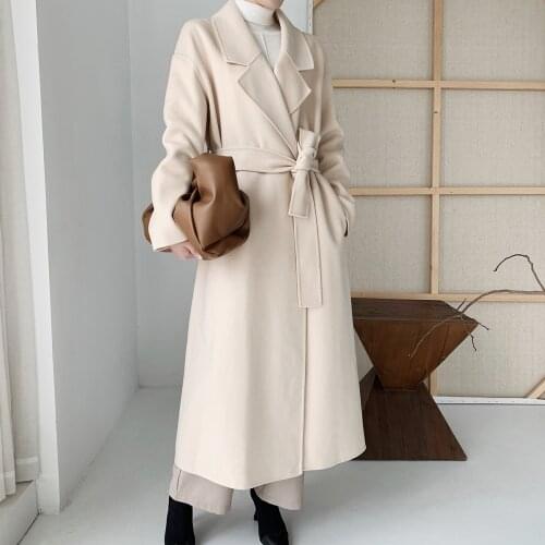 WSNG Women's Beige Coats