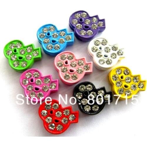 100pcs painting & symble Internal Dia8mm slide charm DIY charms zinc alloy and rhinestone fit 8mm belt wristand keychain stocked