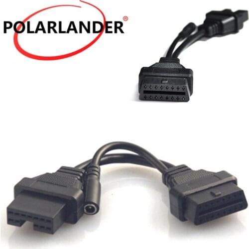 12pin to 16pin car scanner cable for M-itsubishi OBD2 cable Service adapter auto Diagnostic connector Top-Rated