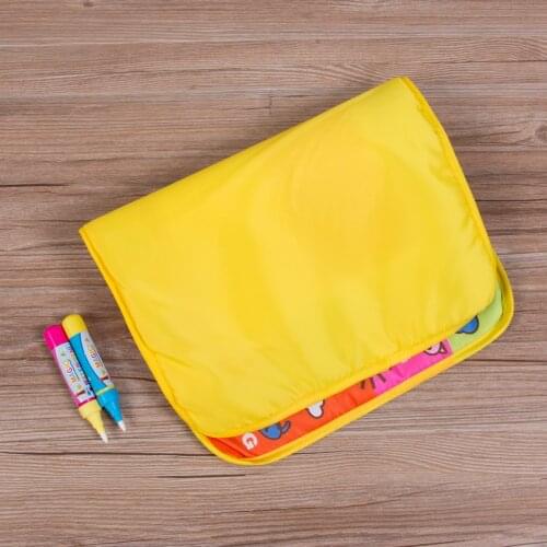 29X19cm 4 color Mini Water Drawing Mat Magic Pen/Water Drawing board/baby play mat