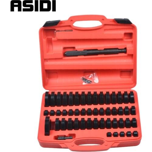 51Pc Custom Bushing Bearing Seal Driver Push Press Disc Tool Set 18-65mm
