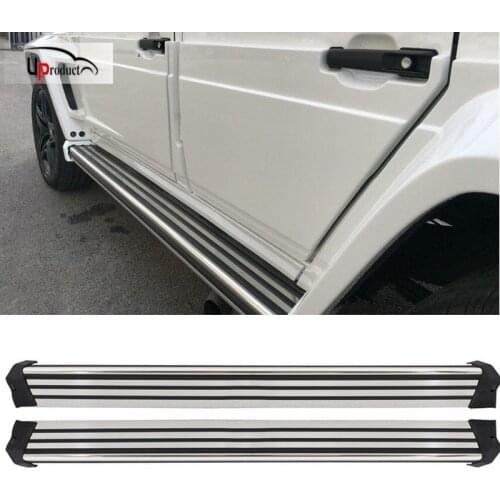 Stainless steel w463 side step MB G class w463 G500 G55 G350 G63 G65 running board bar for g-CLASS
