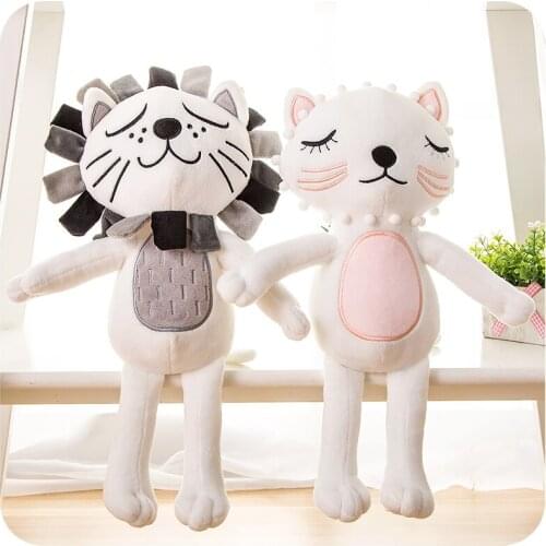 Baby Pillow Kids Sleep Cushion Pillows Room Decoration Infant Roupa Bebe Cat Lion Dolls Toys Pillow Boys Girls Photoprops Gifts