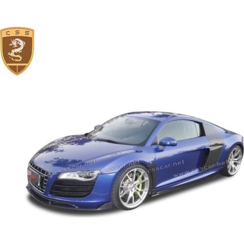 For Audi R8 2007-2015 Models Carbon Front lip Diffuser Side Skirts Carbon Fiber Body Kit Car Styling