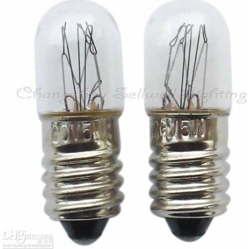 Lamp bulb A357 E10 t10x28 220v 5w 2020 Miniature