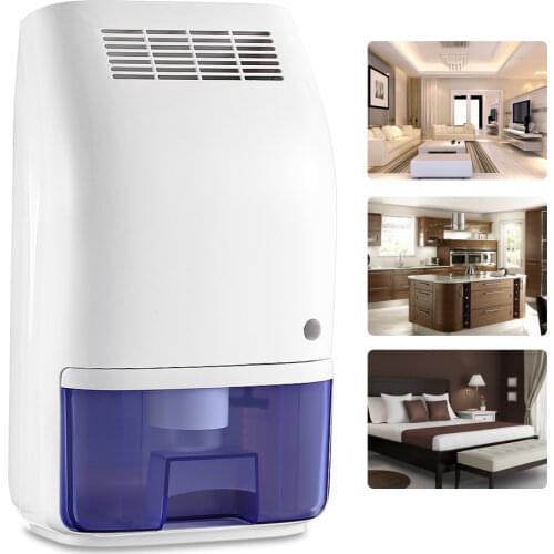 300ML/Day T8 Household Dehumidifier Desktop Semiconductor Desiccant 700ML Capacity Air Moisture Remover
