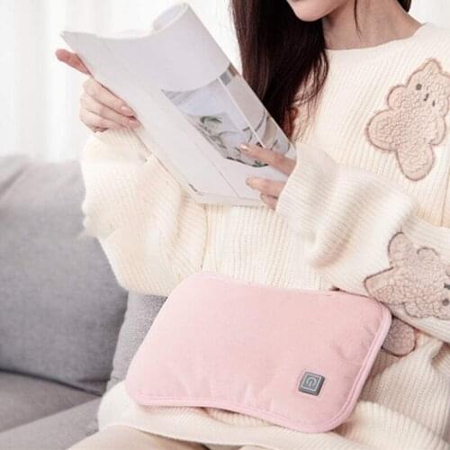 LX9B Portable Washable Multifunction Pain Relief Hand Warmer No Water Injection Foot Graphene Heating USB Connection