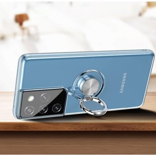 S10 5G Case For Samsung Galaxy S10 5G S10Plus Car Magnetic Finger Ring Holder Stand Back Cover For Samsung S10 Plus Case S10e e