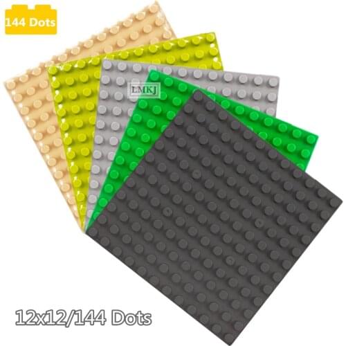 12*12 Dots Large Particle Base Plates Plastic Bricks Baseplates Dimensions Building Blocks Construction Toys