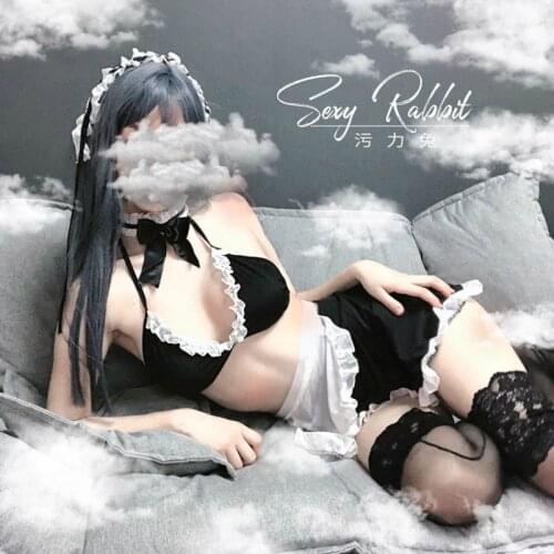 Sexy Lingerie Hot Maid Role Play Cosplay Erotic Office Uniform Costumes for Women Skirt Uniformes Estudiantes