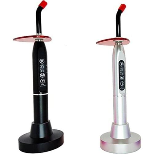 LED Dental Light Curing Machine Lotus Base Humanized Design Super Power With Anti Rust Charging Needle