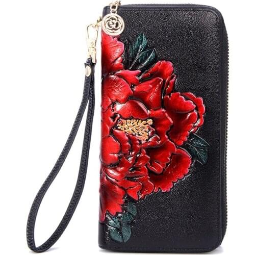 SZOLWY Women's Long Wallets