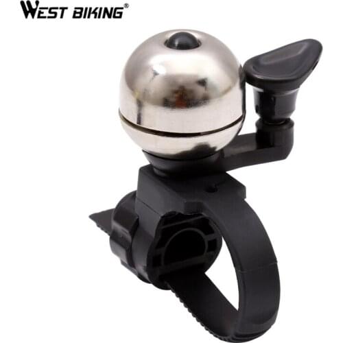 WEST BIKING Bicycle Bell Ultra-light Cycling Handlebar Bell Pure Copper Bike Accessories Outdoor Sport Safety Alarm Bicycle Bell