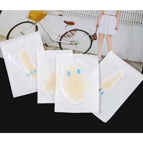 10PCS Gel Shoes Stickers Soft Hydrocolloid Pads Relief Pain Blisters Bunions Corns Calluses Friction Pressure Spots Heel Pain