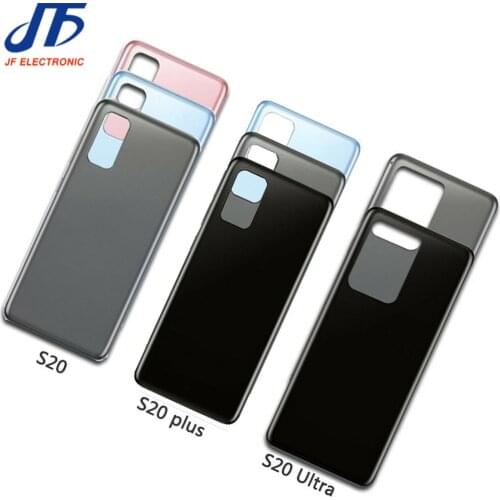 10Pcs Back Glass Replacement For Samsung Galaxy S20 Plus /S20 Ultra 5G G980 G981 G985 G988 Battery Cover Rear Door Housing Case