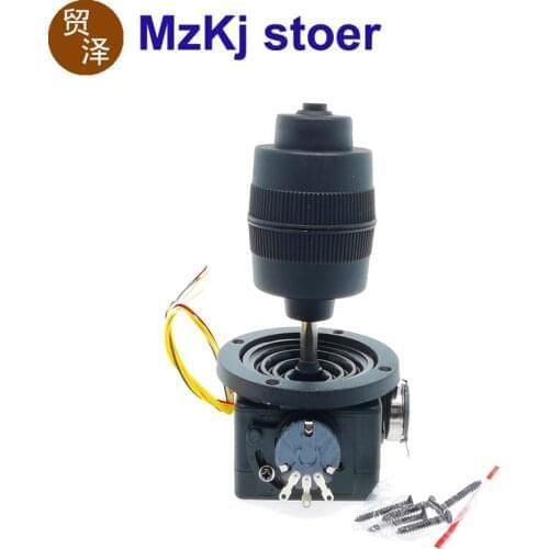 2PC Four-dimensional rocker potentiometer JH-D400X 5K 10K For security monitoring pan/tilt video rocker arm joystick with button
