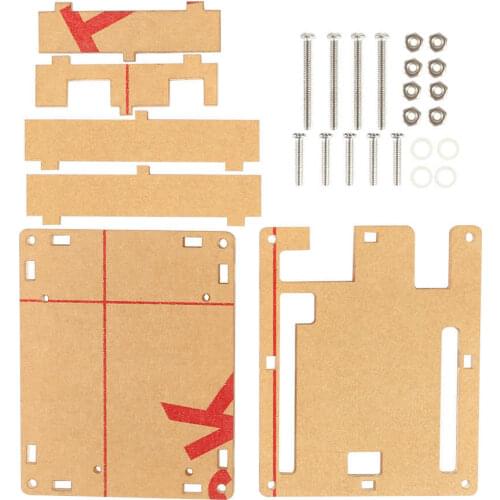 BlueRaven For Uno R3 Case Enclosure Transparent Acrylic Box Clear Cover Compatible for arduino UNO R3