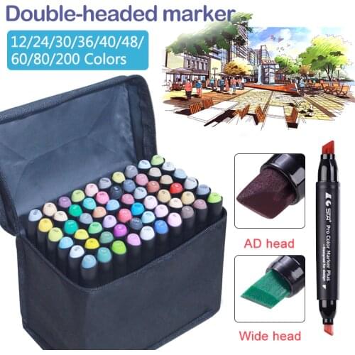 Alcohol Based Ink Drawing Marker Pen Art painting office supplies professional art mark Comic drawing pen art supplies