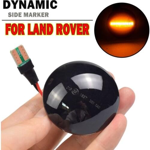 For Land Rover Range Rover L322 LED Dynamic Car Lights Led Blinker Side Marker Turn Signal Led Light Lamp Car Accessories