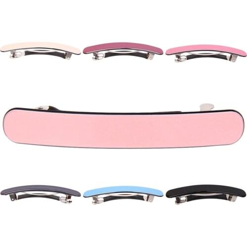 Elegant Ladies Acrylic Leopard Spring Large Hair Clip Pin Barrette Accessories