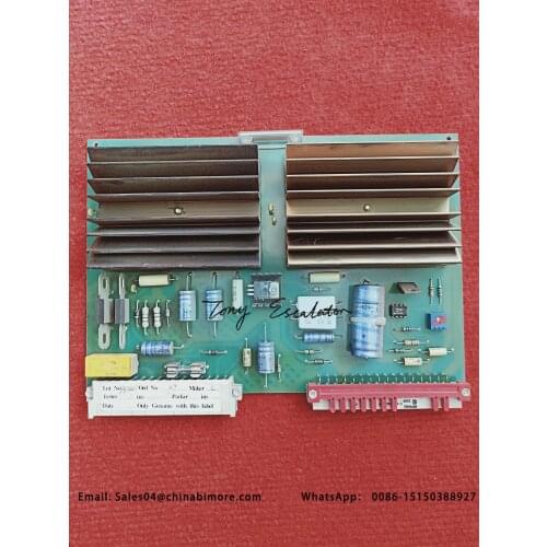 Escalator elevator lift driver main pcb card board BNG 125.MC ID NR.590296