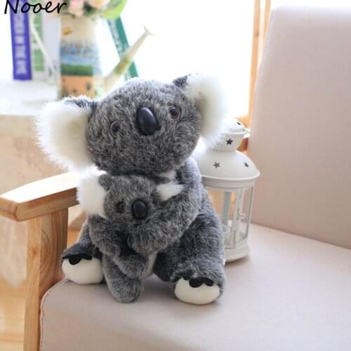 Nooer Kawaii Koala Plush Toys For Children Australian Koala Bear Plush Stuffed Soft Doll Kids Lovely Gift For Girl Kids Baby