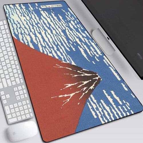 Mouse Pad Japan Famous Mount Fuji 90x40cm Anime XXL Gaming Padmouse Gamer Laptop Keyboard Mouse Mats For Playing Game CSGO
