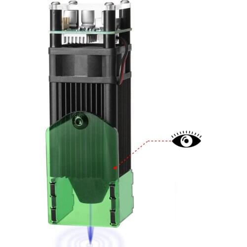ATOMSTACK 20W 450nm Laser Module Eye Protection Upgraded Fixed-focus Laser Head Compatible with ATOMSTACK CNC Laser Machine
